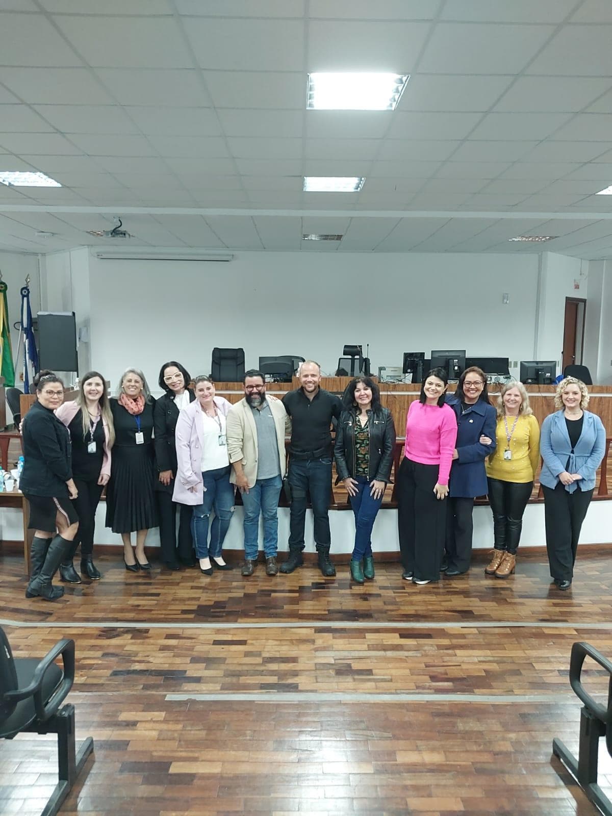 Encerramento do excelente curso de capacitação na área de trabalho social