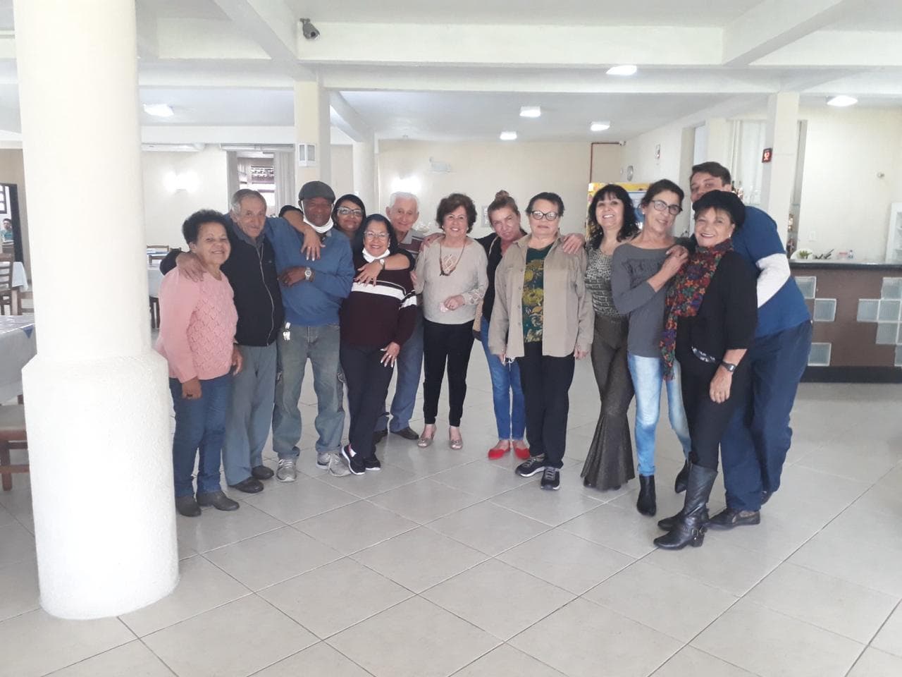 Registro da celebração de encerramento de ano do Instituto do Câncer Sempre Com Você